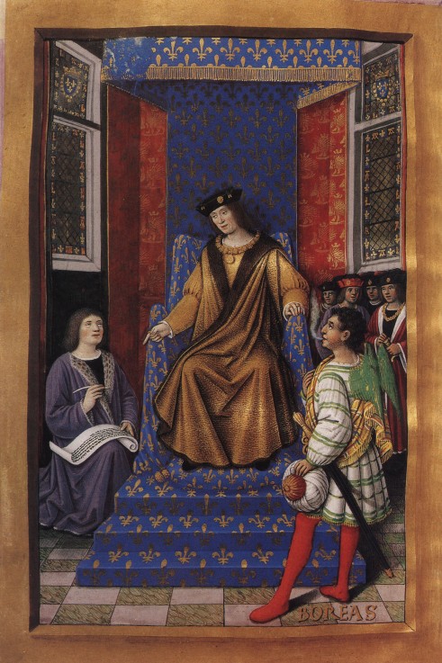 Louis XII of France (from the Poetic Epistles of Anne of Brittany and Louis XII) from Jean Bourdichon