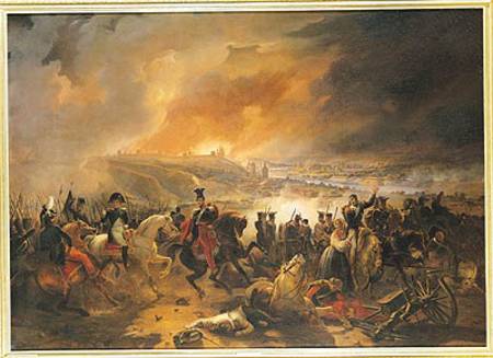 The Battle of Smolensk, 17th August 1812 from Jean Charles Langlois