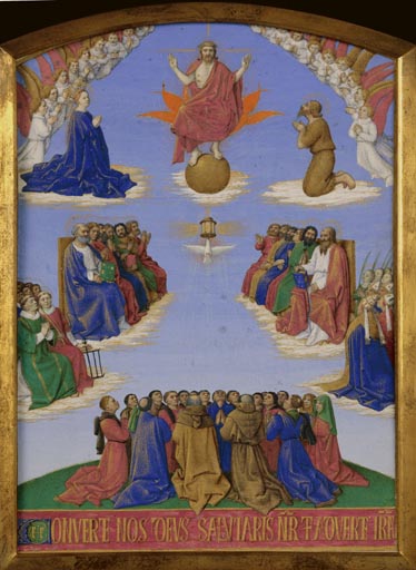 Die Anbetung des Heiligen Geistes from Jean Fouquet