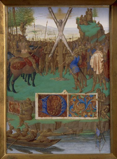 Das Martyrium des Heiligen Andreas from Jean Fouquet