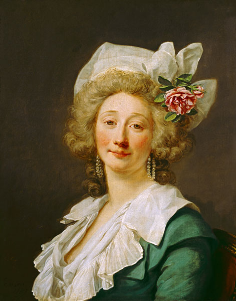 Portrait of a lady from Jean François Colson