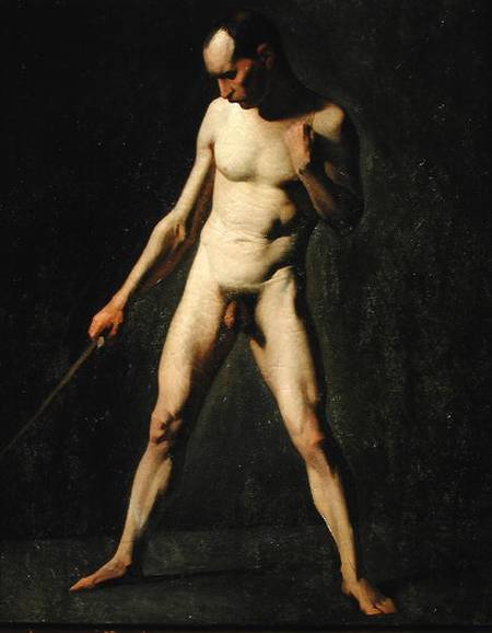 Nude Study from Jean-François Millet