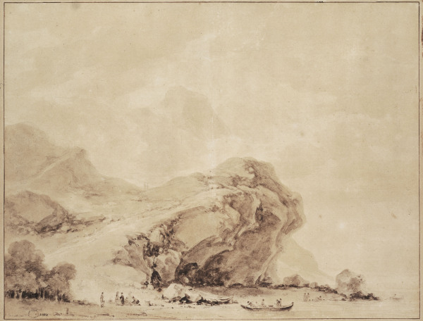 View of the Coast near Genoa from Jean Honoré Fragonard