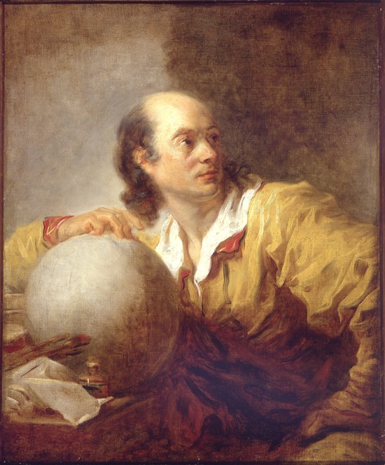 Portrait of Jérôme Lalande (1732-1807) from Jean Honoré Fragonard