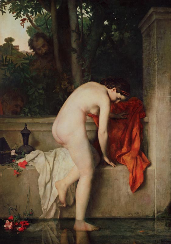 Chaste Susanna, or Susanna Bathing from Jean-Jacques Henner