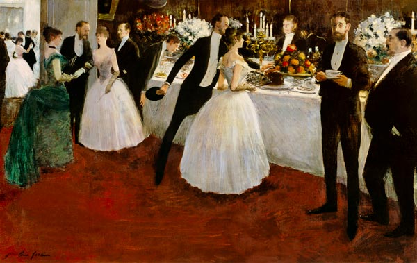 The Buffet from Jean Louis Forain