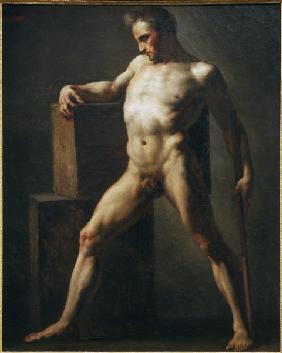 Nude study of a man