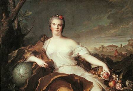 Madame Louise-Elisabeth de France (1727-59) Duchess of Parma, Symbolising Earth from Jean Marc Nattier