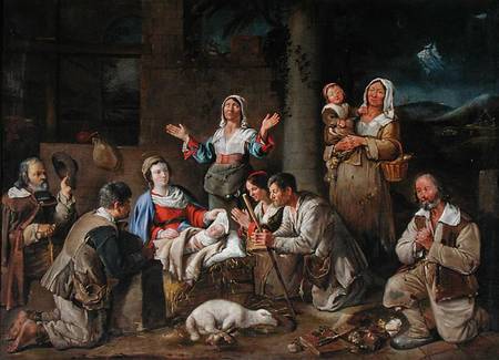 Adoration of the Shepherds from Jean Michelin