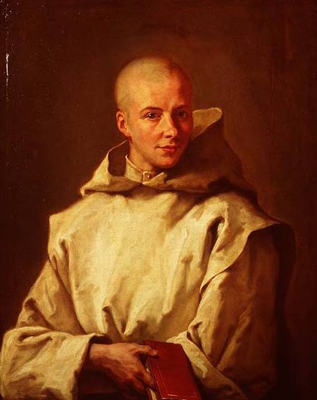 Portrait of Dom Baudouin du Basset of Gaillon from Jean Restout
