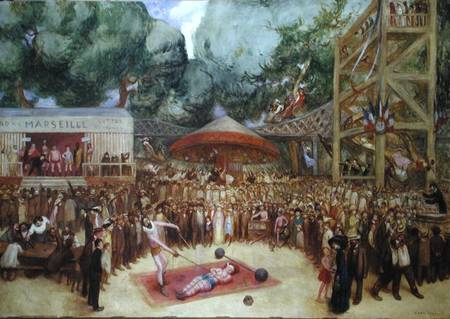 The Fair at Saint-Cloud from Jean Veber