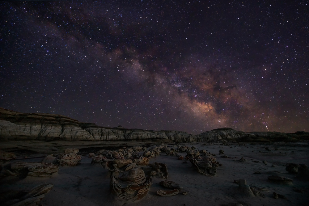 Milky Way at the Cracked Eggs Field from Jenny Qiu