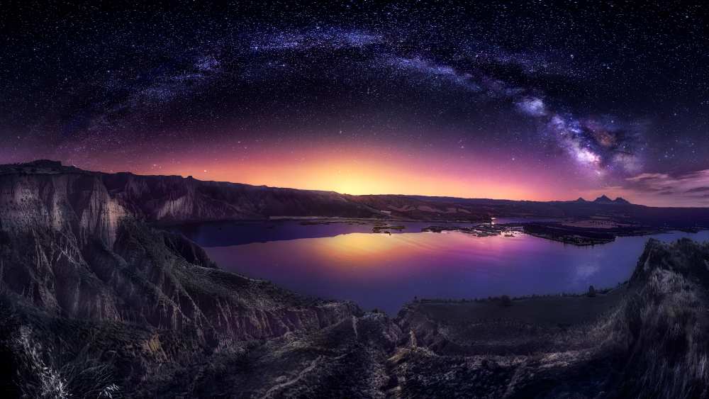 Milky way over Las Barrancas 2016 from Jesus M. Garcia