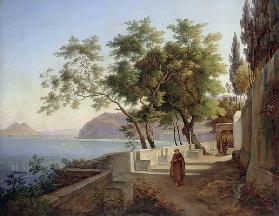 The Terrace of the Capucins in Sorrento