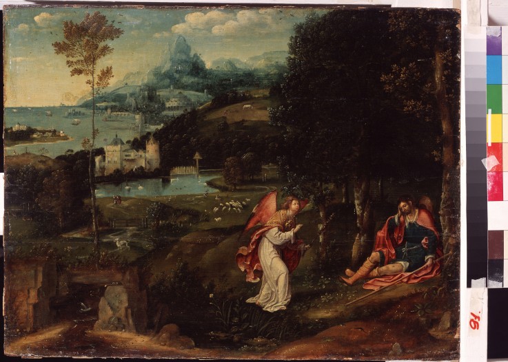 Landscape with the Legend of Saint Roch from Joachim Patinir
