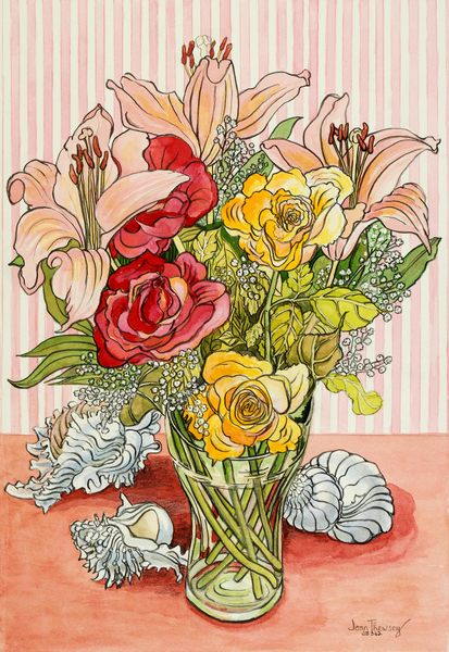 Roses, Lillies and Shells from Joan  Thewsey