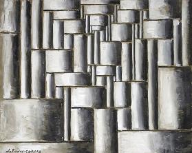 Composición abstracta tubular, 1937