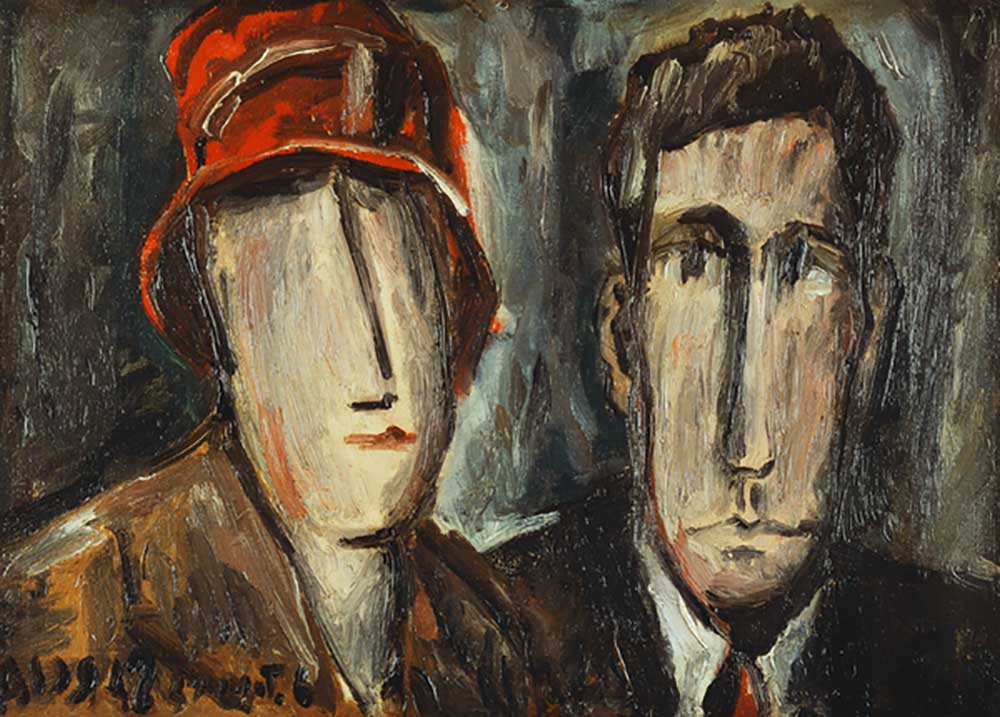 Couple, 1927 from Joaquin Torres-Garcia