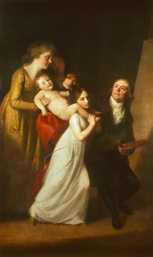 Joh.Friedr.Aug.Tischbein, Familienbild from Joh. Friedrich August Tischbein