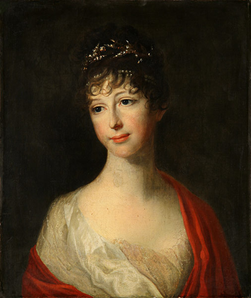 Maria Pawlowna Erbprinzessin von Sachsen-Weimar-Eisenach from Joh. Friedrich August Tischbein
