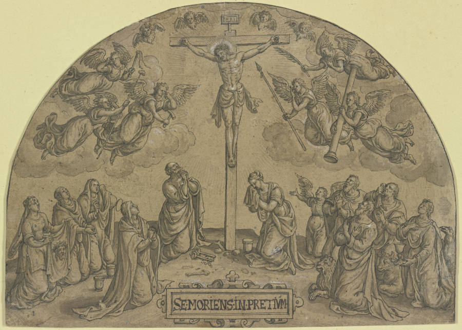 Crucified Christ from Johan Wierix