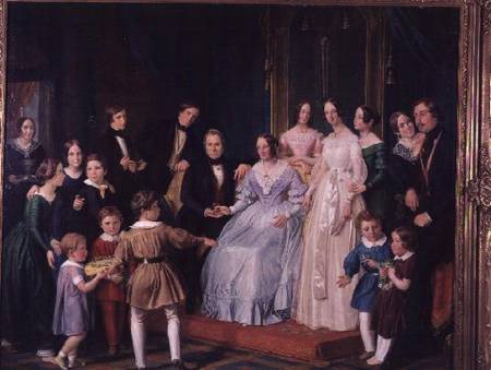 The Neuss Family from Johann Baptist Joseph Bastine