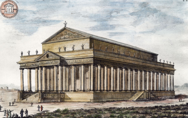 Ephesus , Artemis Temple from Johann Bernhard Fischer von Erlach