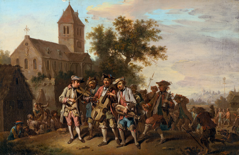 Village Musicians from Johann Conrad Seekatz
