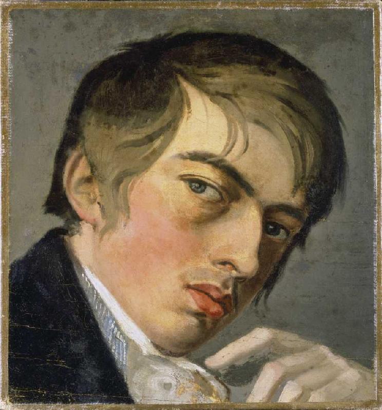 Self-portrait (study) from Johann Friedrich Overbeck