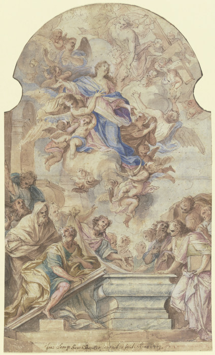 Assumption of the Virgin from Johann Georg Bergmüller