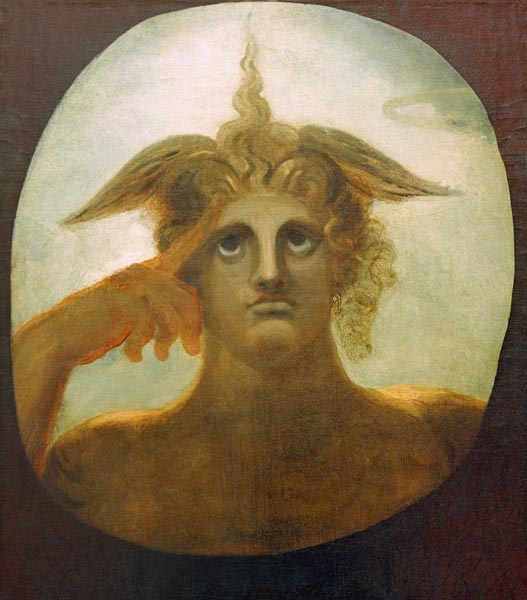 Head of Satan from Johann Heinrich Füssli
