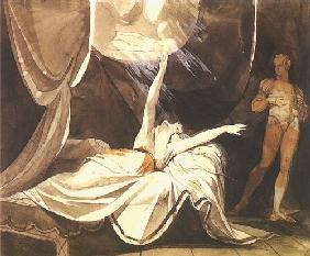 Kriemhilde sees dead Siegfried in dream