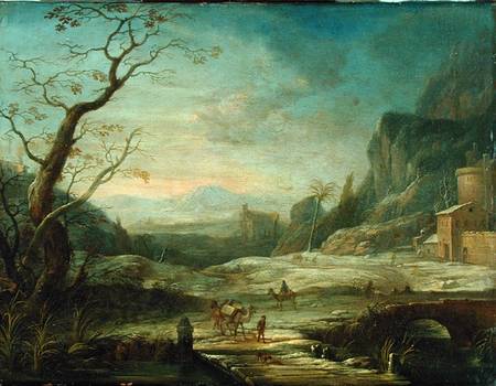 Oriental Landscape from Johann Holst