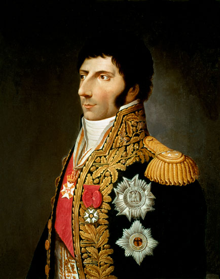 Portrait of Marshal Charles Jean Bernadotte (1763-1844) from Johann Jacob de Lose