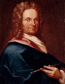 Portrait of the painter Georg Philipp Rugendas. from Johann Jakob Haid