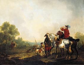 Hunting Party from Johann Jakob Schalch