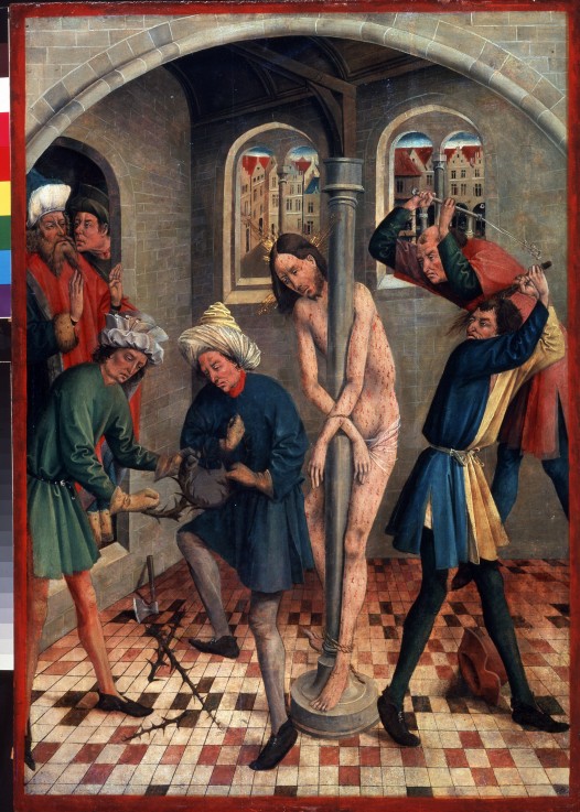 The Flagellation of Christ from Johann Koerbecke