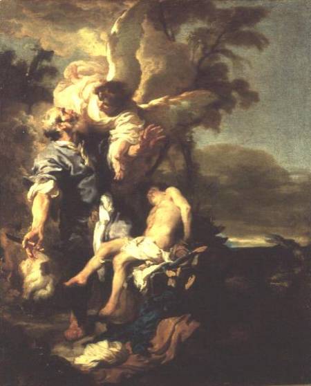The Sacrifice of Isaac from Johann Liss or Lis or von Lys
