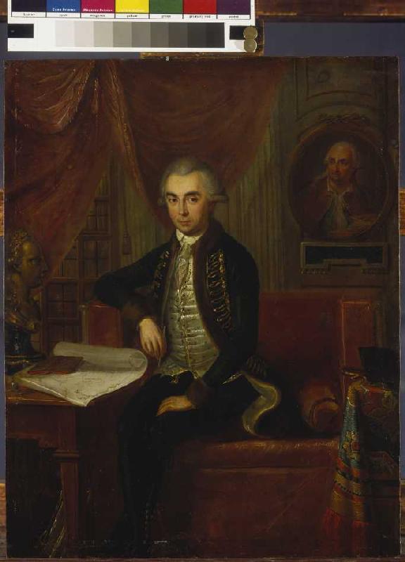 Portrait Samuel Teleki from Johann Martin Stock