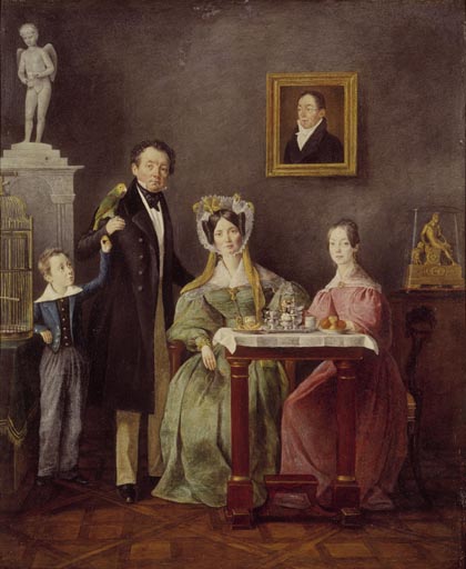 Familienbild from Johann Michael Neder