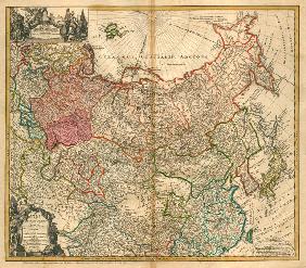 Map of Russia (From: Imperii Russici et Tartariae universae tam majoris et Asiaticae quam minoris et