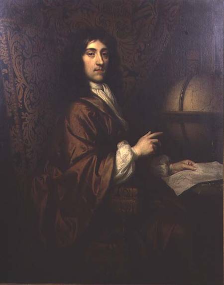 Portrait of Sir Robert Worsley, Bart of Appueldurcombe from Johannes Kerseboom