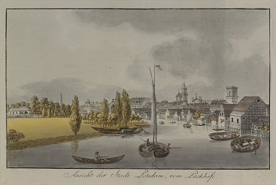 View of Potsdam, c. 1796 from Johann Friedrich Nagel