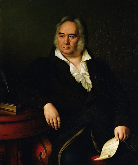 Portrait of Ivan A. Krylov from Johann Leberecht Eggink