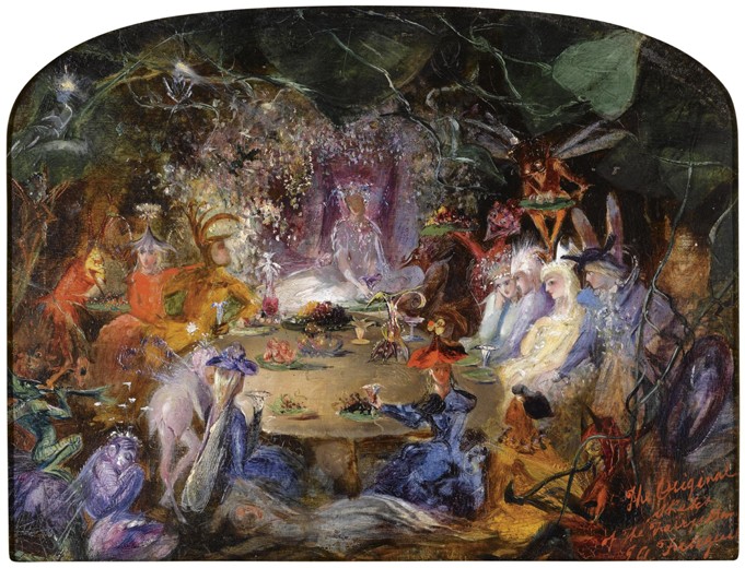 The Fairy's Banquet from John Anster Fitzgerald