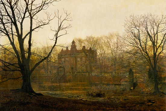 A Yorkshire Home from John Atkinson Grimshaw
