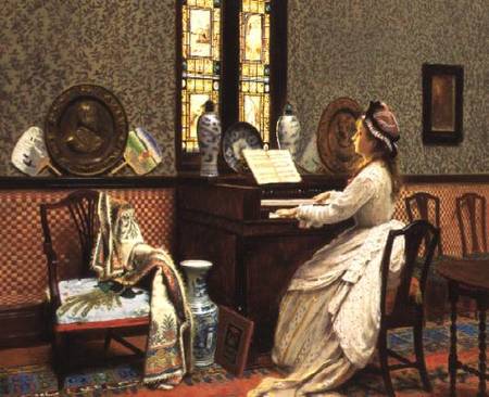 The Chorale from John Atkinson Grimshaw