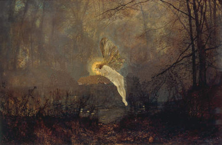 Midsummer Night or Iris from John Atkinson Grimshaw