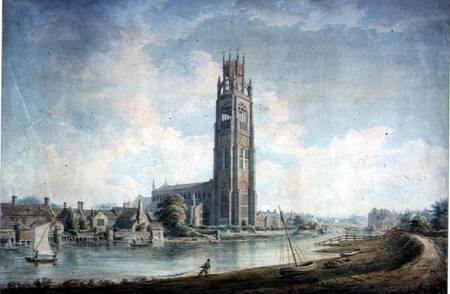 Boston Stump: view from the South-west from John Buckler