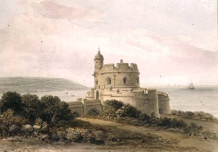 St. Mawes Castle, Cornwall from John Chessell Buckler